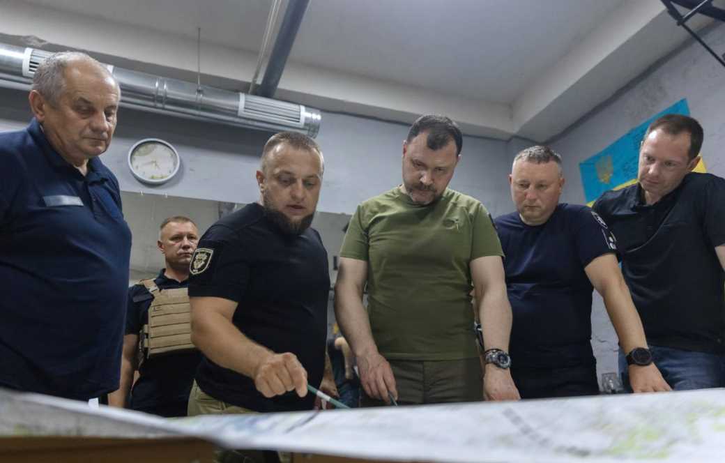 Министр МВД посетил Харьковскую область
